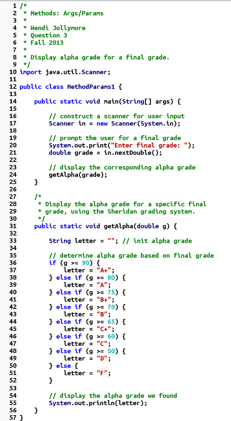 question 3 solution